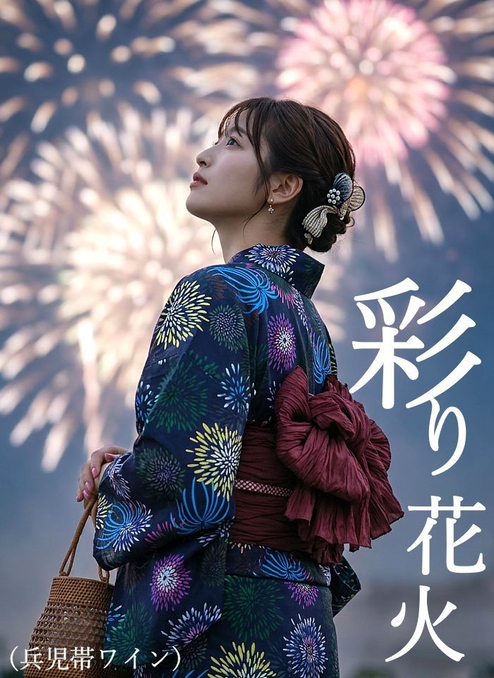 ★メガヒット商品！2026年販売開始！ 【L】彩り花火 簡単！1人で着れる ワンピース浴衣3点セット（ワンピース+上衣+兵児帯）浴衣 レディース 浴衣セット /大人ワンピース浴衣 大人 ワンピース浴衣 和服 和装 花火大会 夏祭り 盆踊り フリーサイズ