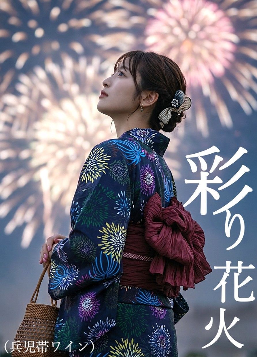 ★メガヒット商品！2026年販売開始！ 【L】彩り花火 簡単！1人で着れる ワンピース浴衣3点セット（ワンピース+上衣+兵児帯）浴衣 レディース 浴衣セット /大人ワンピース浴衣 大人 ワンピース浴衣 和服 和装 花火大会 夏祭り 盆踊り フリーサイズ