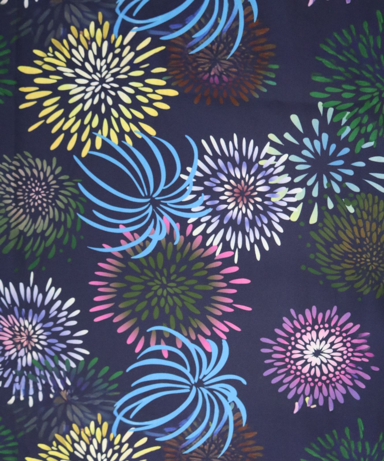 ★メガヒット商品！2026年販売開始！ 【L】彩り花火 簡単！1人で着れる ワンピース浴衣3点セット（ワンピース+上衣+兵児帯）浴衣 レディース 浴衣セット /大人ワンピース浴衣 大人 ワンピース浴衣 和服 和装 花火大会 夏祭り 盆踊り フリーサイズ