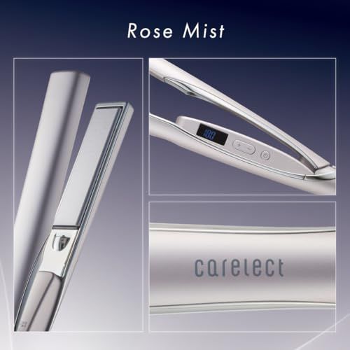 【新品•未使用•未開封】ケアレクト ヘアアイロン ローズミスト ストレートアイロン ケアレクト スムースケアアイロン 25mm ローズ