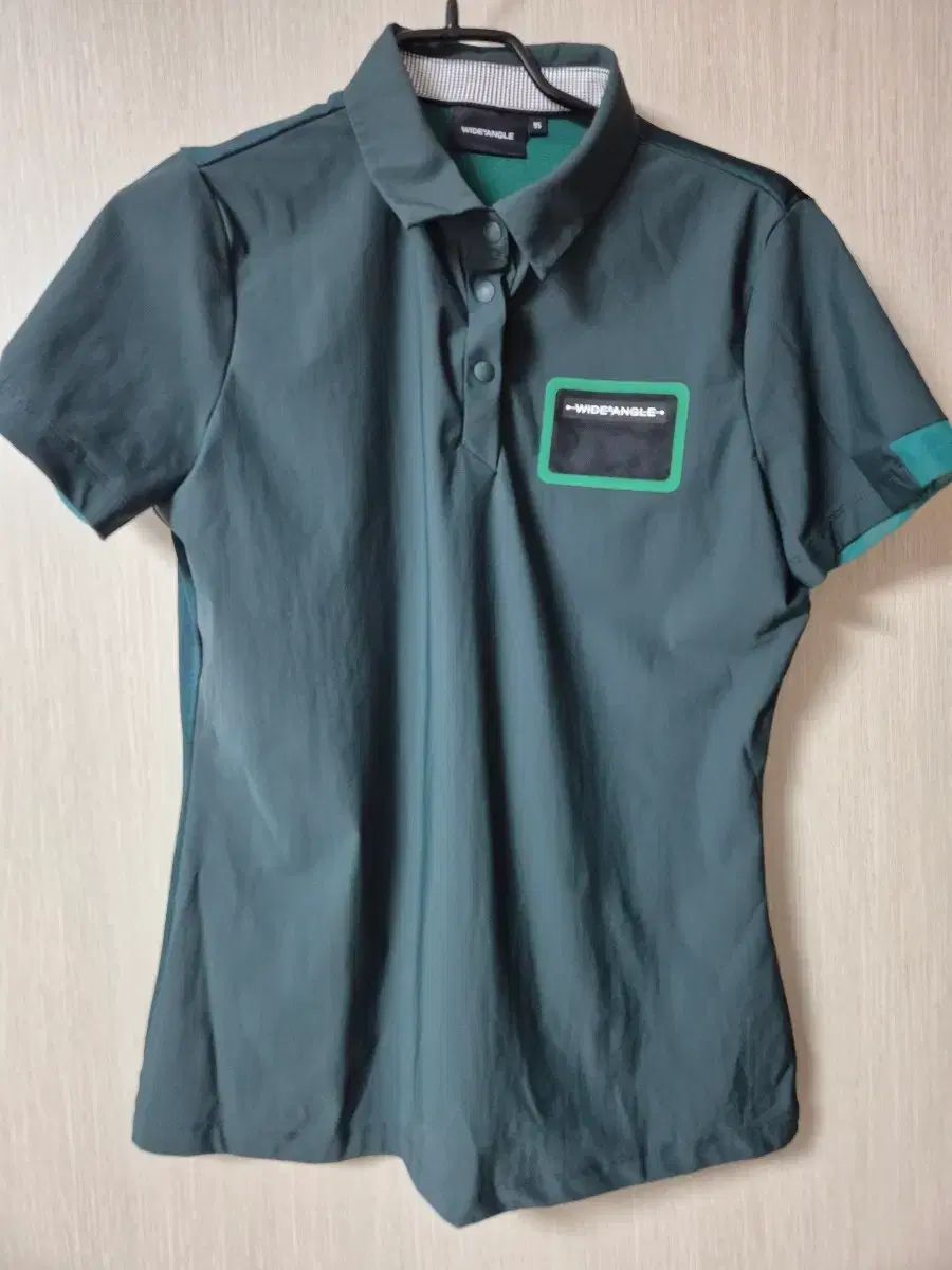 (24年) WIDE ANGLE ワイドアングル W.ANGLE ワイドアングル ゴルフウェア カラーTシャツ 半袖 95 レディース