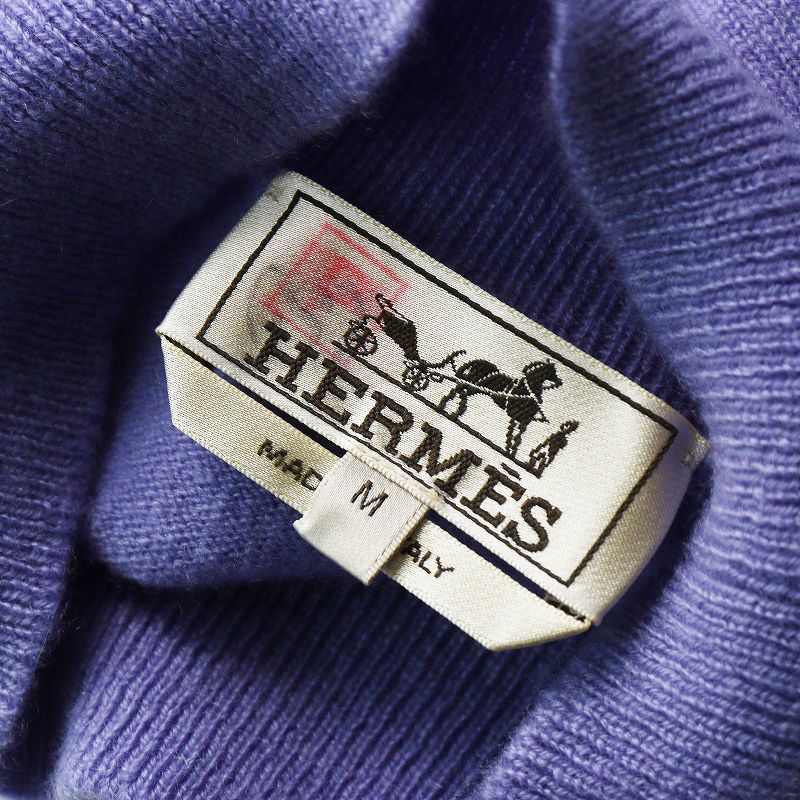 美品 最高級 2023SSコレクション エルメス HERMES カシミヤ100