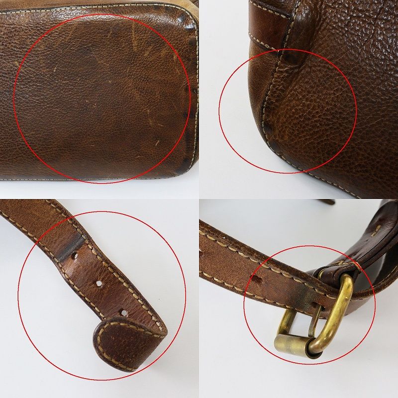 HENRY CUIR アンリークイール ステッチ刺繍レザー トート バッグ HENRY