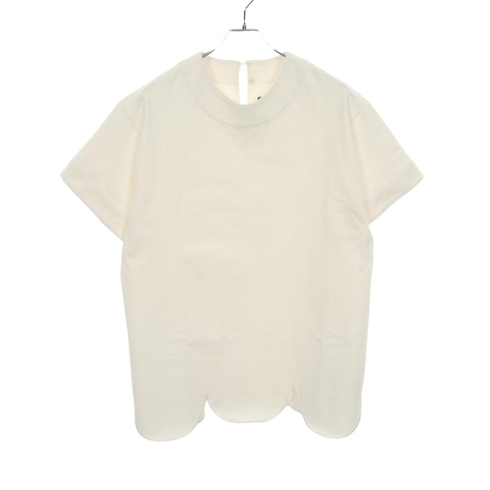 JIL SANDER ジルサンダー スカラップヘム 半袖 カットソー