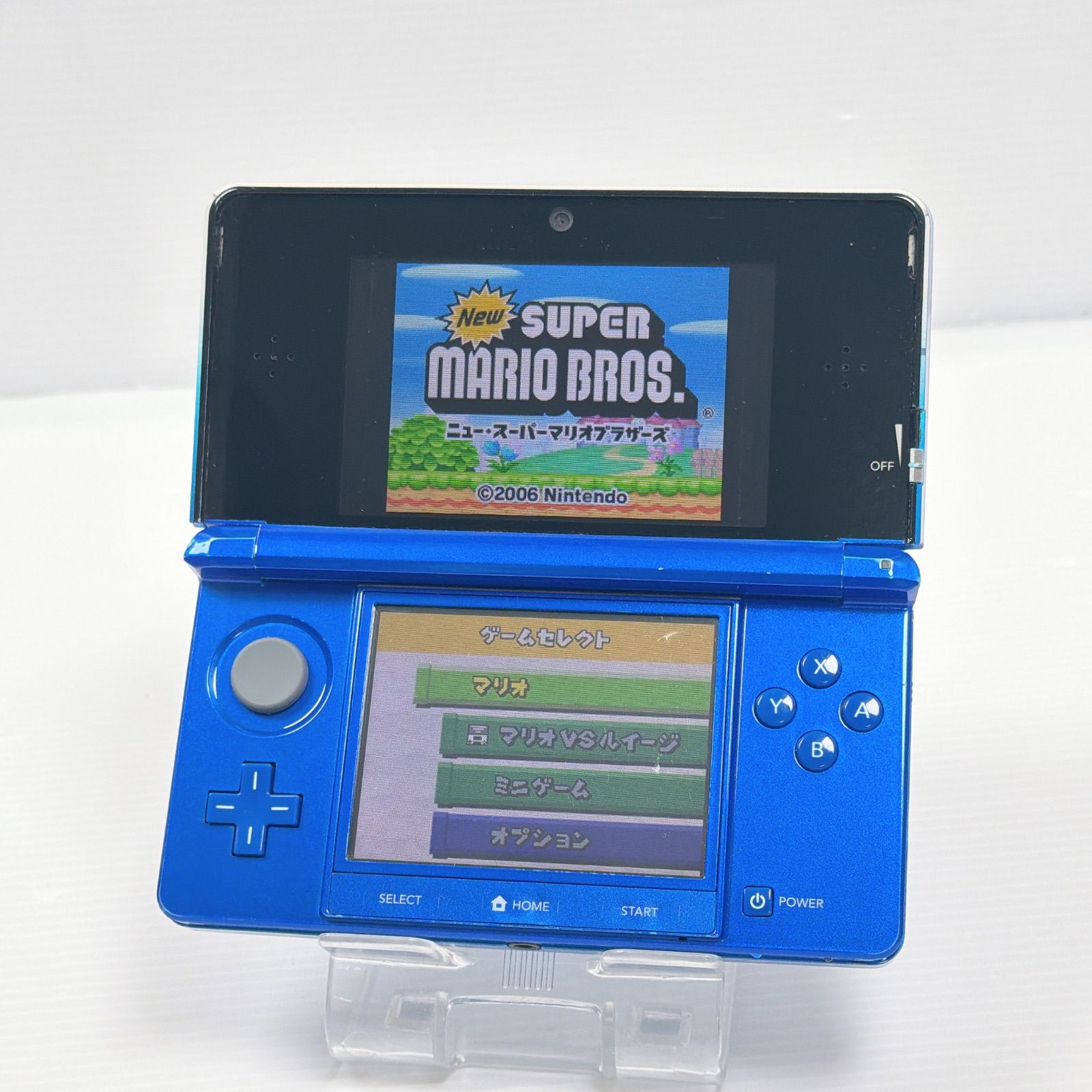 ニンテンドー 3DS コバルトブルー 遊べるセット 動作確認済み ds 3ds