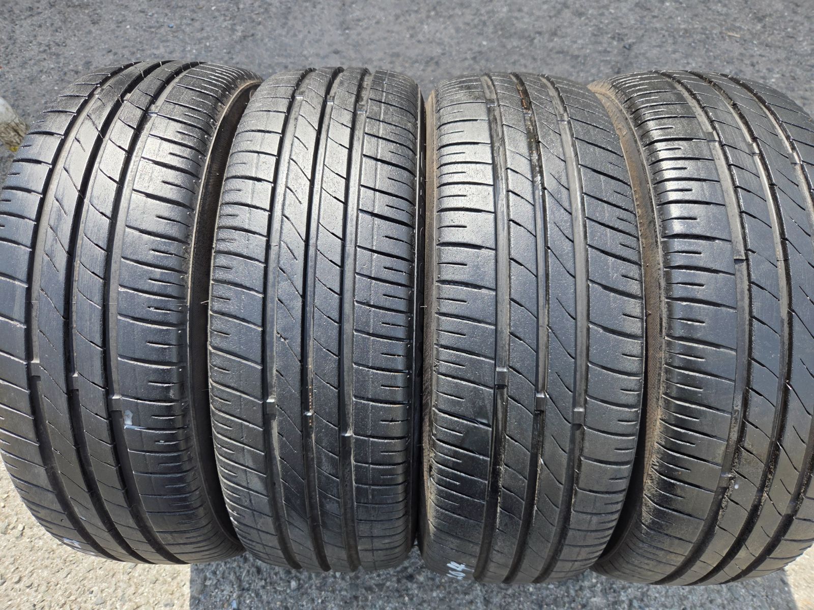 送料無料!! 165/55R15 4本 MARQUIS 22年 N-BOX N-WGN タント ムーブ スペーシア カスタム エブリィ ワゴンR　パンクチェック済み