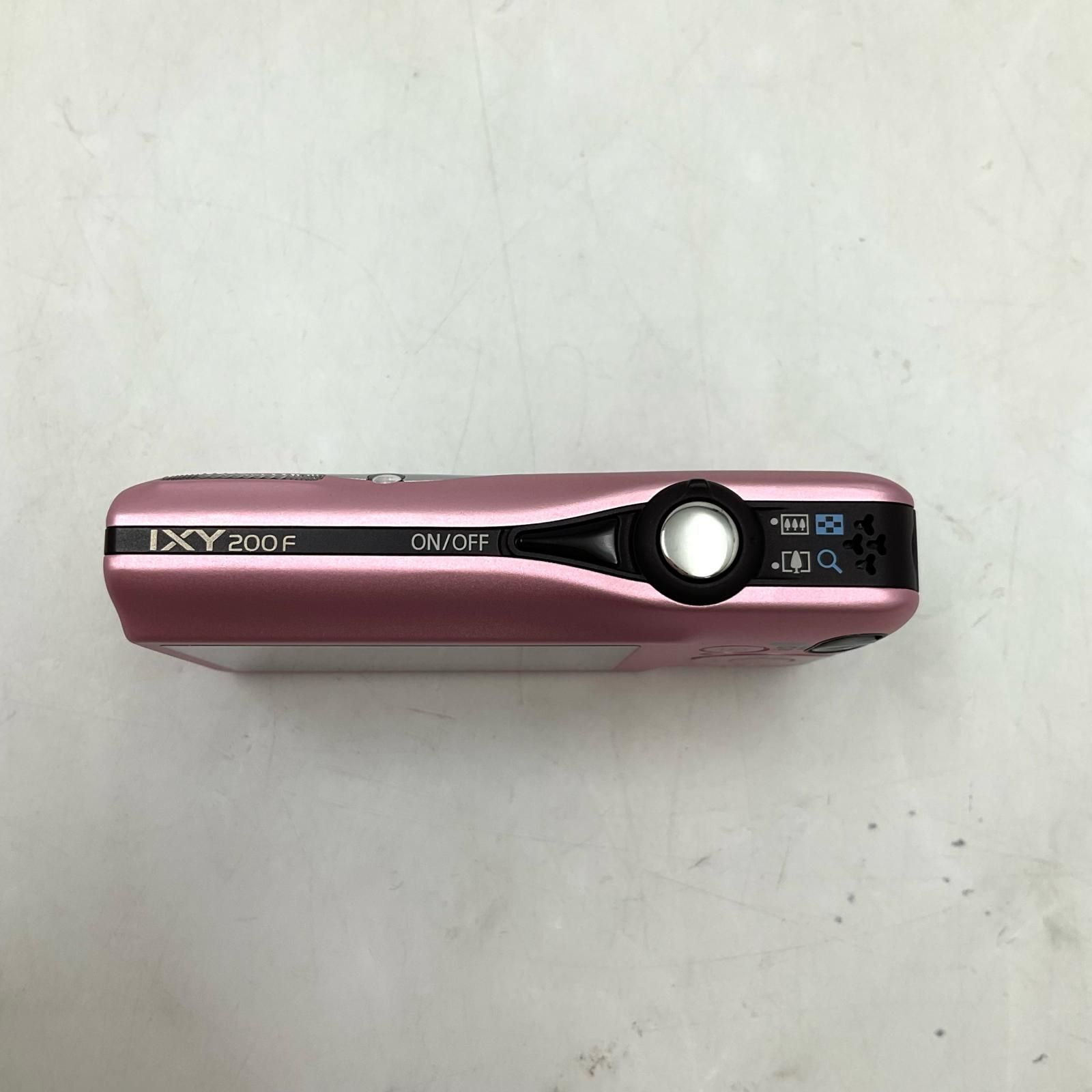 全額返金保証】【最速発送】Canon コンパクトデジタルカメラ IXY 200F 