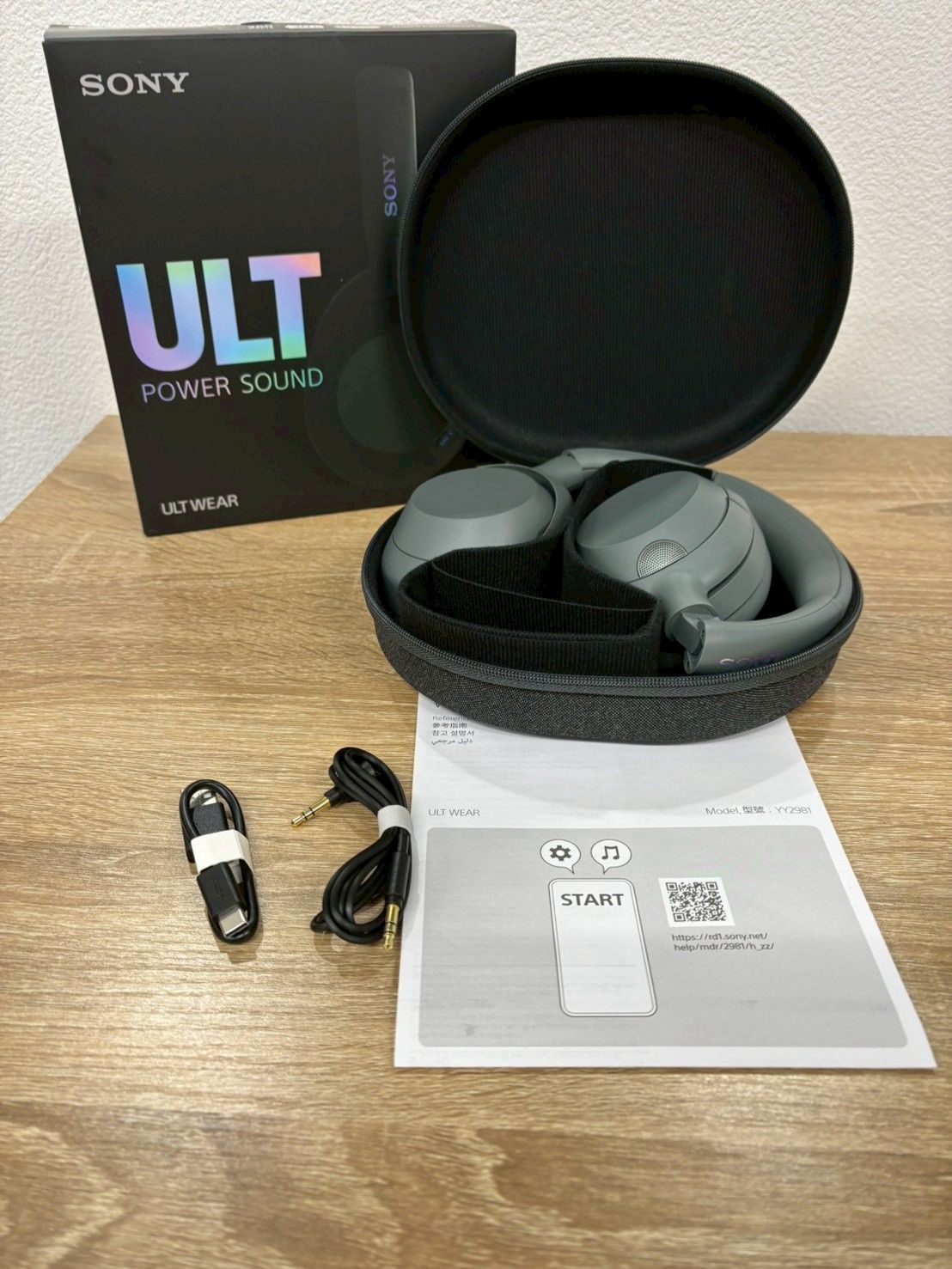 SONY WH-ULT900N ULT WEAR ワイヤレスヘッドホン フォレストグレー