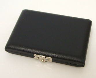 【中古】 GALAX ギャラックス 合皮製リードケース オーボエ用 GOB-5 ブラック 止め具はめこみ式