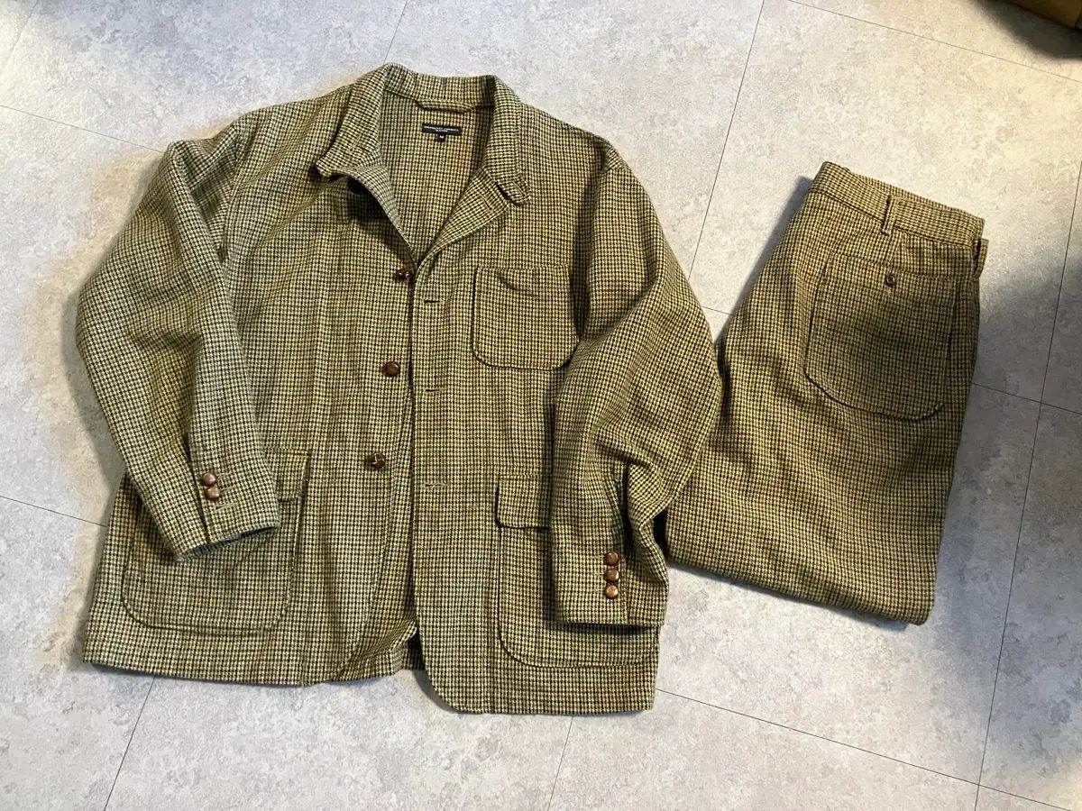 ENGINEERED GARMENTS エンジニアードガーメンツ ロイター+カラー セットアップ (M)
