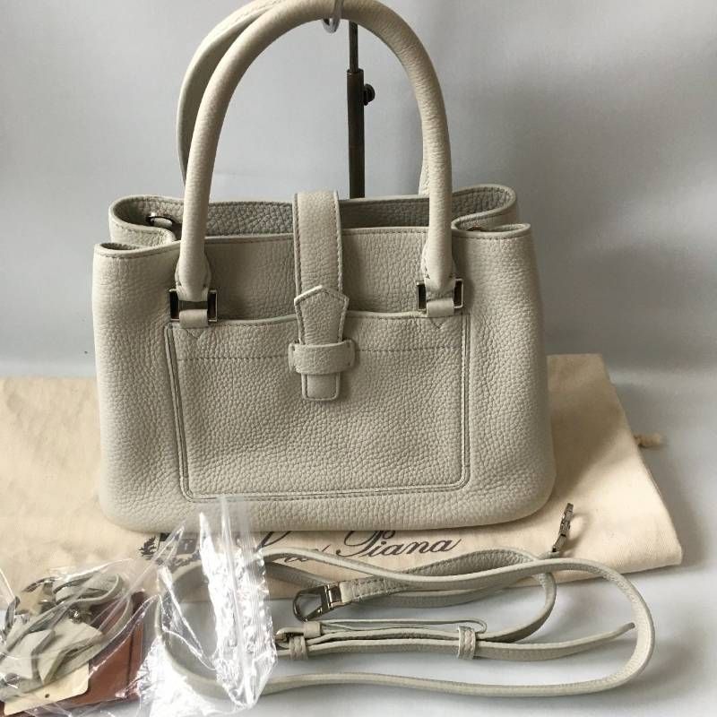 極美品 Loro Piana ロロピアーナ レザー バッグ ショルダー付き - メルカリ