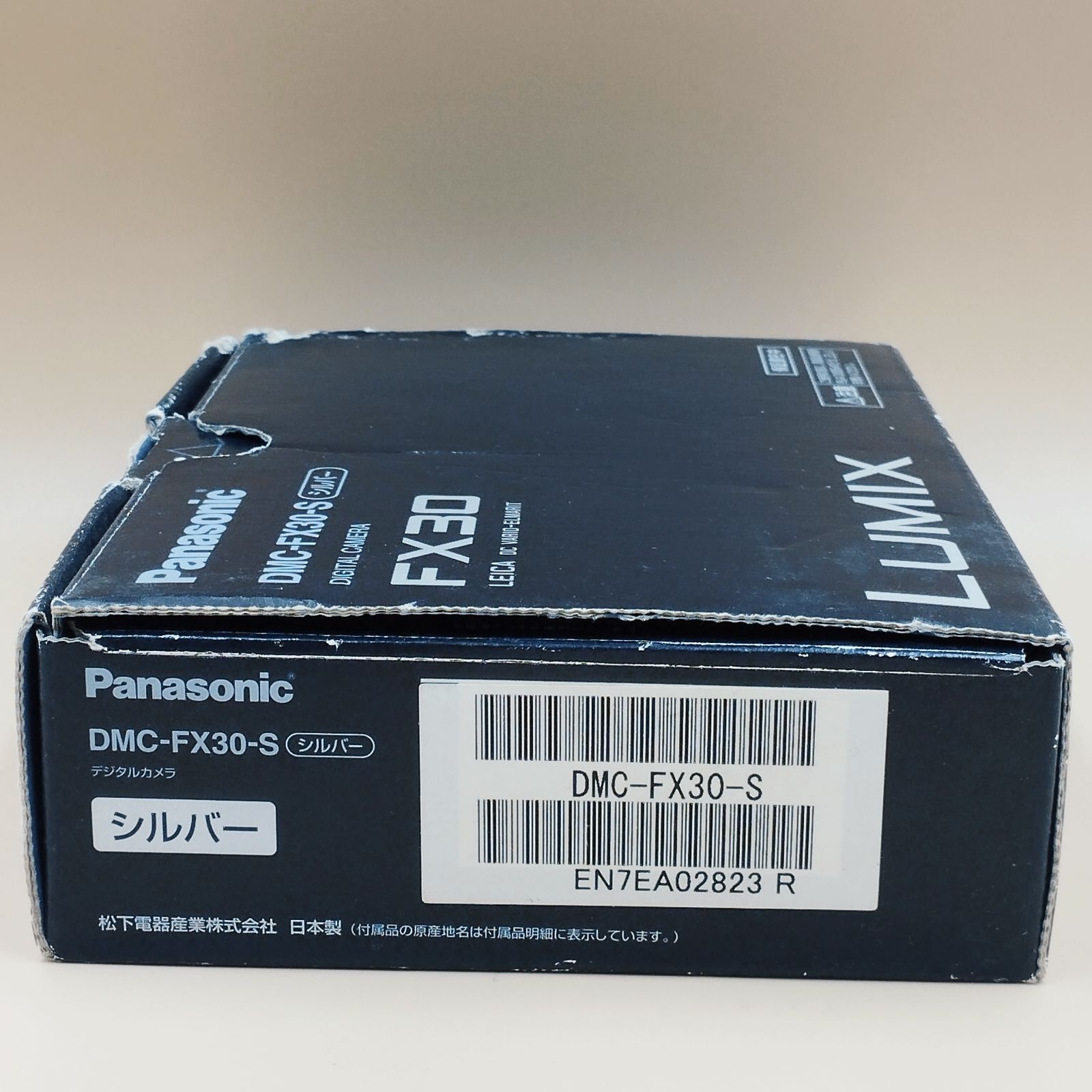 D40566】（現状品）Panasonic LUMIX DMC-FX30 シルバー ※バッテリー欠