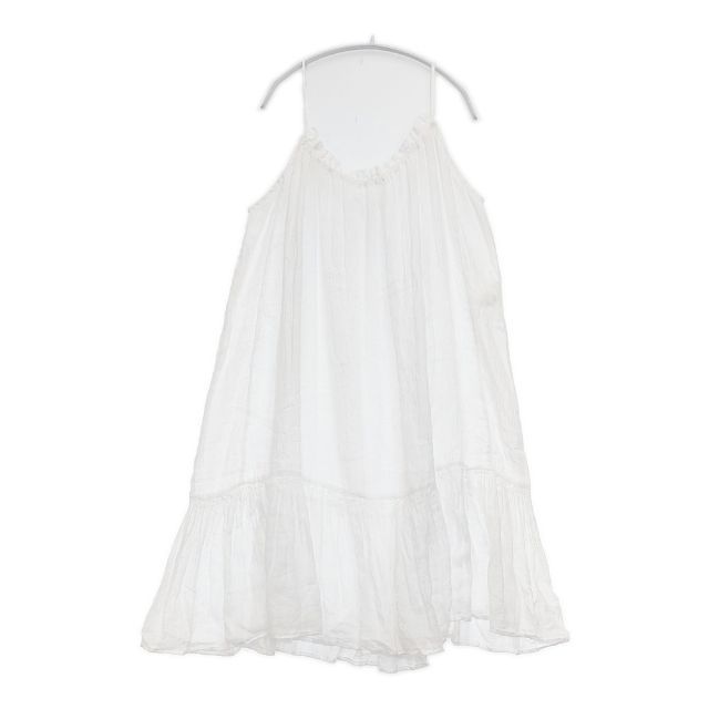 nest Robe リネンガーゼ2wayキャミスカート 定価29700円 01242-1522 ワンピース 24SS ホワイト レディース ネストローブ【中古】6-0422S∞