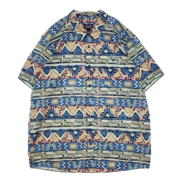 patagonia Go To Shirt ゴートゥーシャツ 52691 オーガニックコットン サイズXL 半袖シャツ SP24 マルチカラー メンズ パタゴニア【中古】6-0422S∞