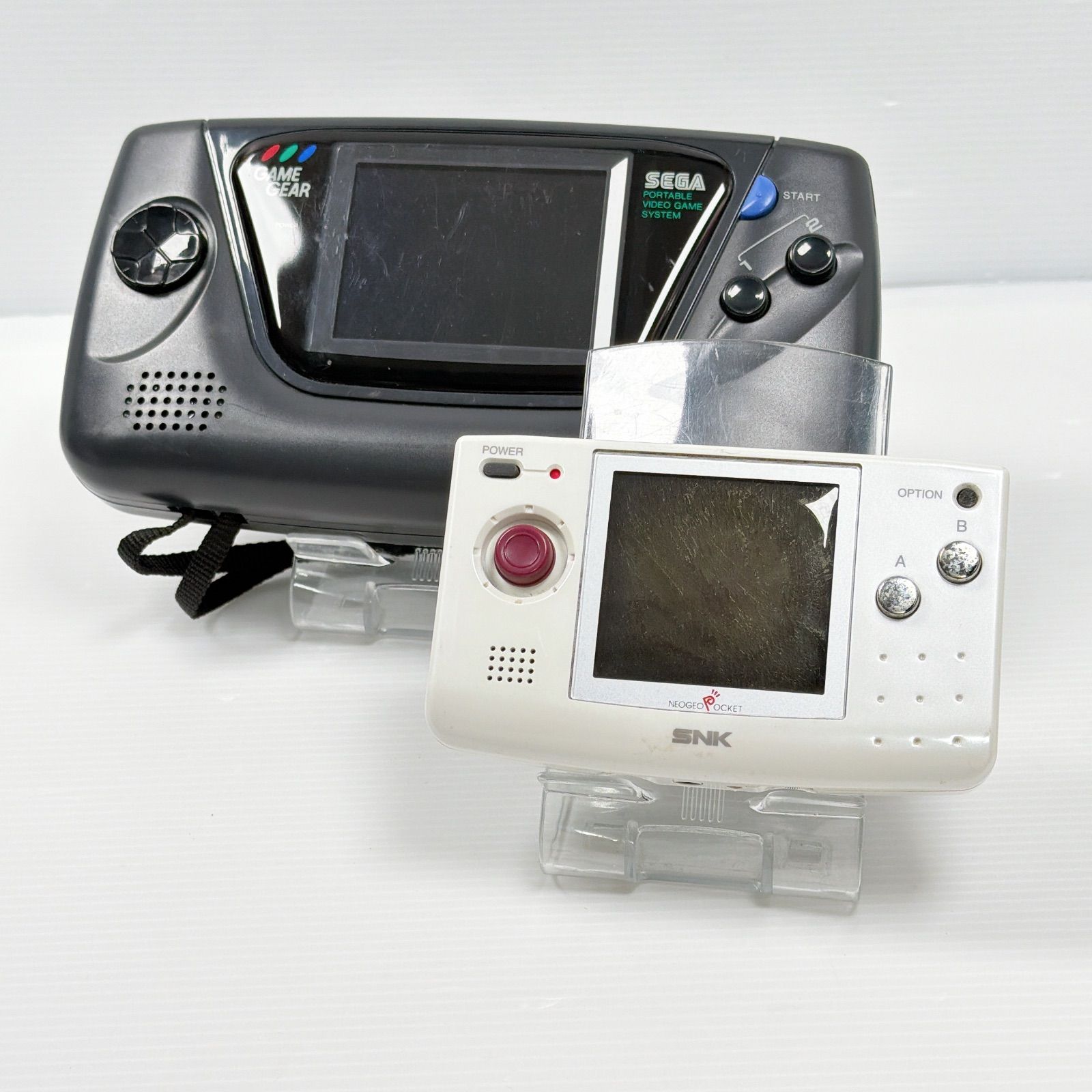 ジャンク品 ネオジオポケット ホワイト SNK NEOGEO POCKET セガ ゲーム 