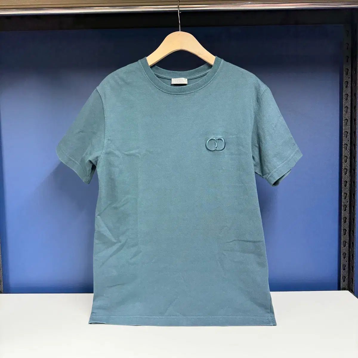{ S } ディオール CD ロゴ アイコン 刺繍 半袖 Tシャツ