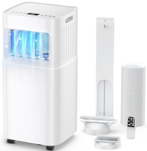 スポットクーラー 家庭用 スポットエアコン 工事不要 2.63kW【2026新進化モデル】ポータブルクーラー 冷房9畳 除湿40L/日 送風 ノンドレン式 移動式エアコン 静音 小型 業務用 ポータブルエアコン 置き型 移動式クーラー 窓パネ c52432c9