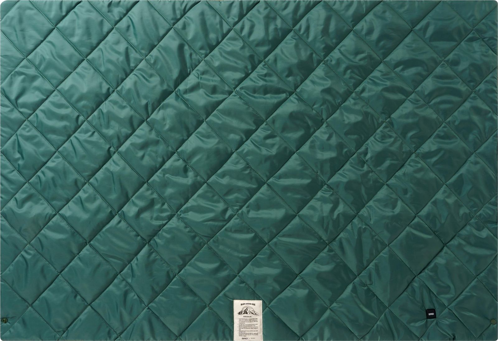 003383 2023 MOLDING USB QUILT BLANKET BICOLOR (Green)t f29652fd