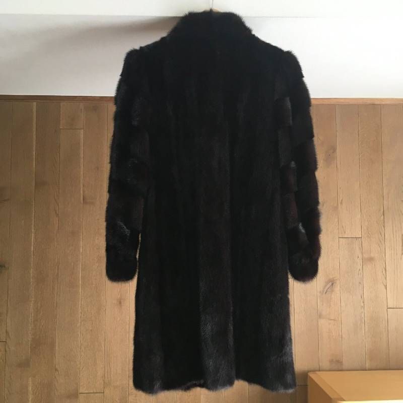 SAGA MINK サガミンク 毛皮 金タグ 柔らか ミンクファー ロング コート SAGA MINK サガミンク 毛皮 金タグ 柔らか ミンクファー ロング コート