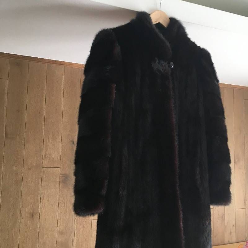 SAGA MINK サガミンク 毛皮 金タグ 柔らか ミンクファー ロング コート