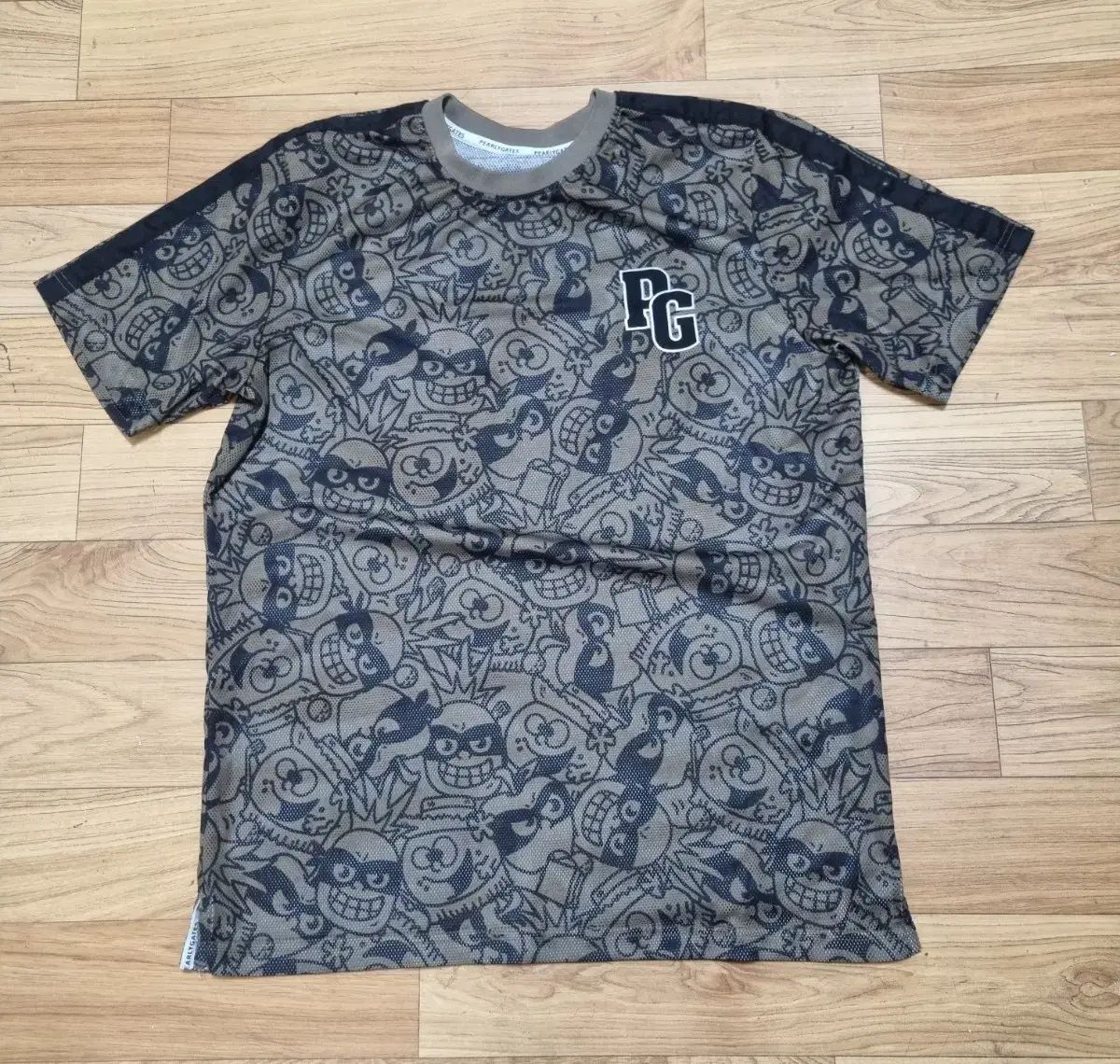 パーリーゲイツ 正規品 カートゥーン 半袖Tシャツ メンズ95サイズ イメージ参照 ヴィンテージ 傷なし 状態ベリーグッド