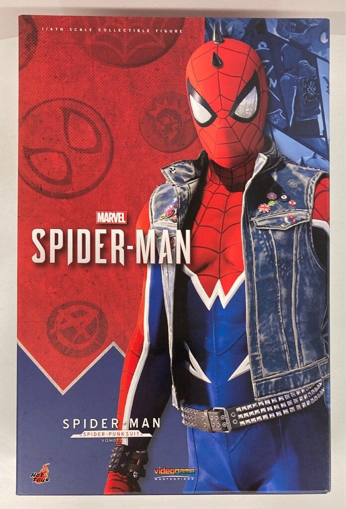 HOTTOYS VIDEOGAME MASTERPIECE SPIDER MAN / SPIDER PUNK SUIT VGM032