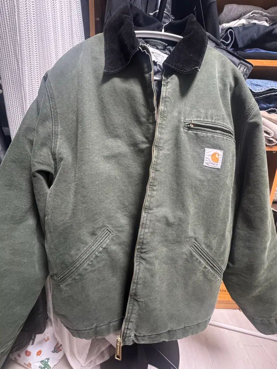 Carhartt デトロイト オリーブ Mサイズ