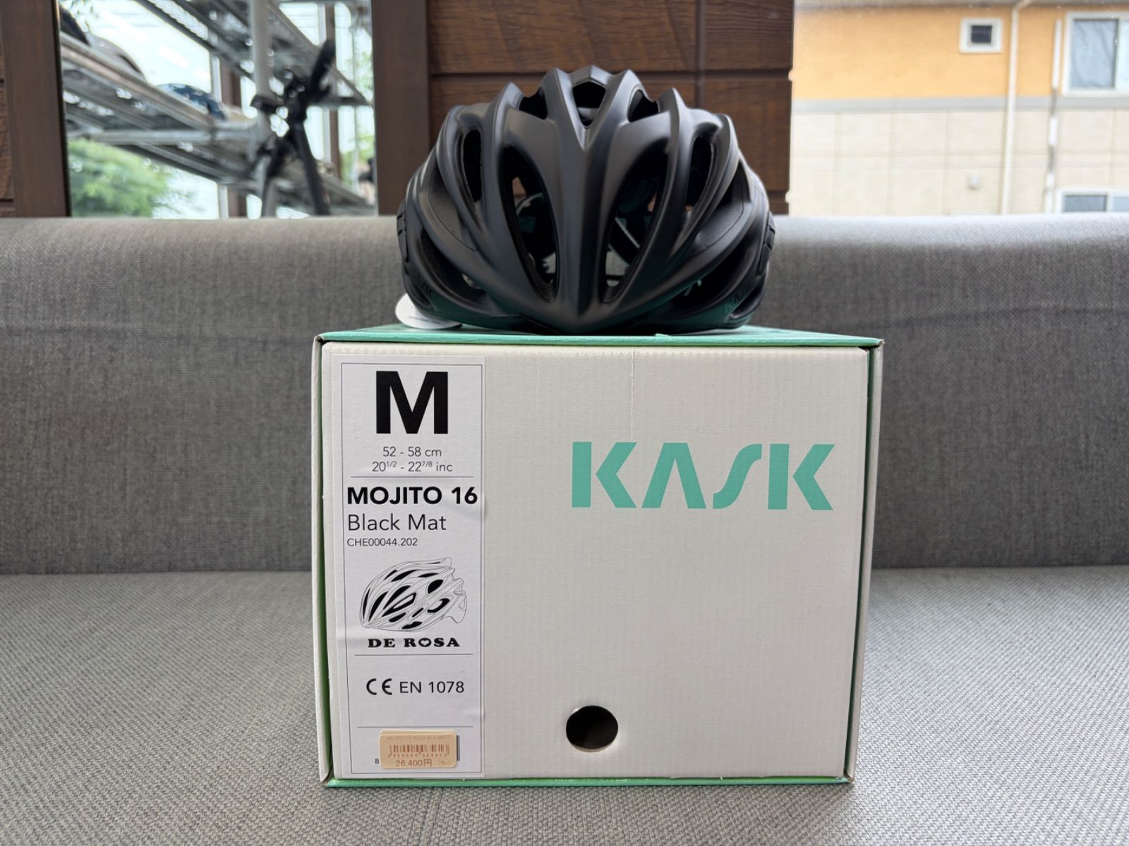 【希少・未使用】KASK MOJITO 16 DE ROSAコラボ Mサイズ