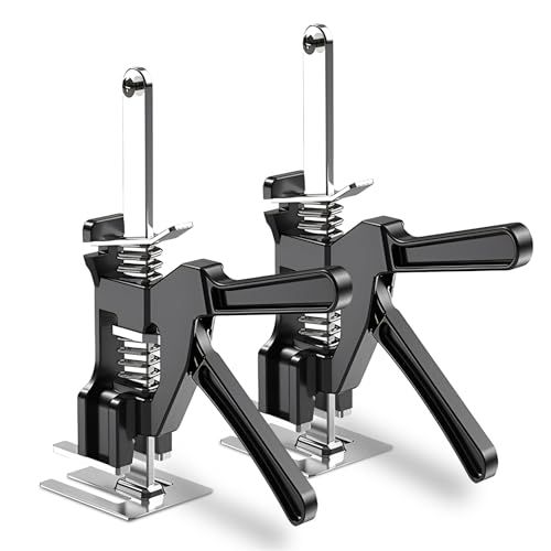 ミニジャッキスタンドツール ハンドジャッキ 家具 ハンドリフティングツール トレーラー 最大耐荷重220kg 重い物を持ち上げる道具 洗濯機 低床 ドア 床の設置に使用 多機能 省力 修理用 木工作業 S45C(炭素構造鋼) 簡単な高さ調整 3639a31a