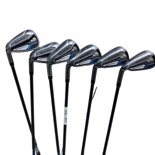 【中古】 テーラーメイド Speed Blade 6S レフティ アイアンセット IR TM7-114 (フレックスR) メンズ 男性用 左利き レフティ 左用 Cランク ゴルフクラブ