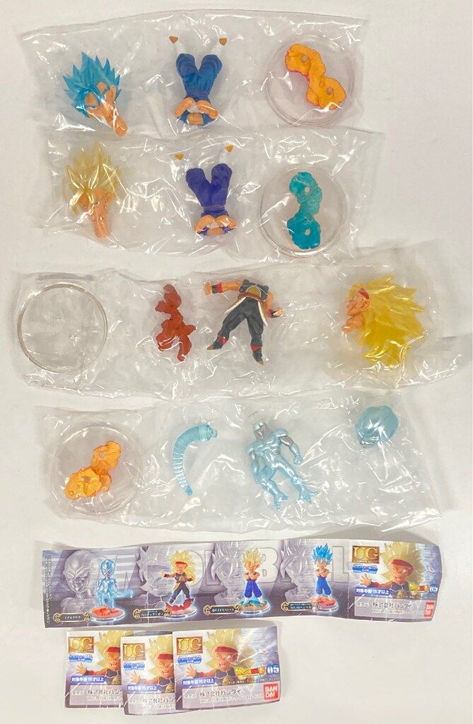 バンダイ UGドラゴンボール05 全4種セット