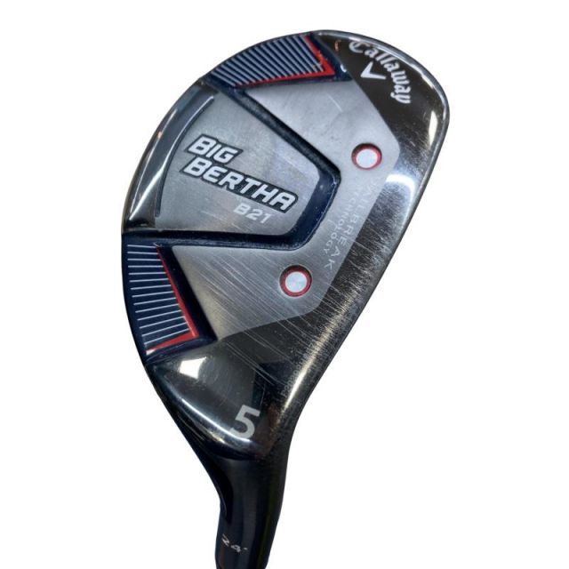 【中古】 キャロウェイ BIG BERTHA B21 U5 ユーティリティ UT Speeder EVOLUTION for CW(B21 UT) (フレックスS) メンズ 男性用 右利き 右用 Cランク ゴルフクラブ
