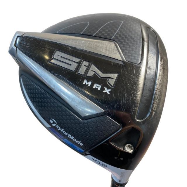 【中古】 テーラーメイド SIM MAX 10.5° ドライバー DR TENSEI BLUE TM50(DR) (フレックスSR) メンズ 男性用 右利き 右用 Cランク ゴルフクラブ
