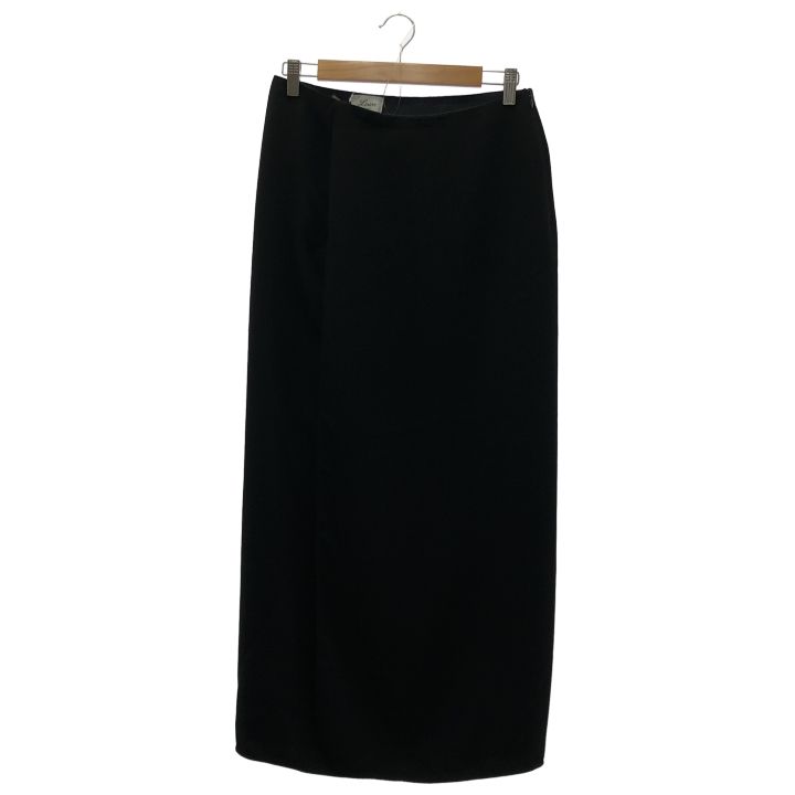 Lisiere (リジエール) Slit Long Skirt 24060560510010 ブラック 38