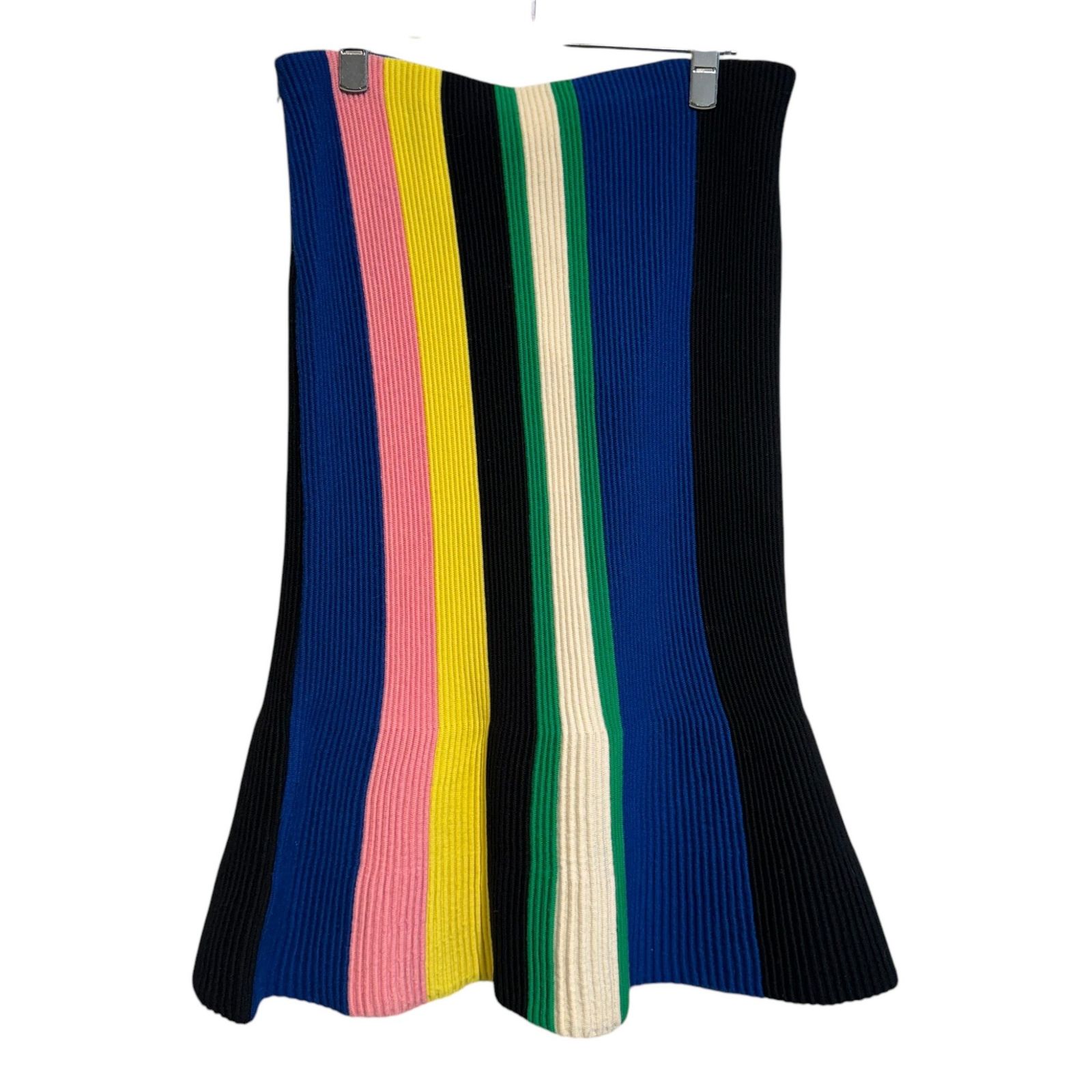JW ANDERSON(J.W.ANDERSON) (ジェイダブリューアンダーソン) マルチカラーストライプウールニットスカート マルチカラー XS