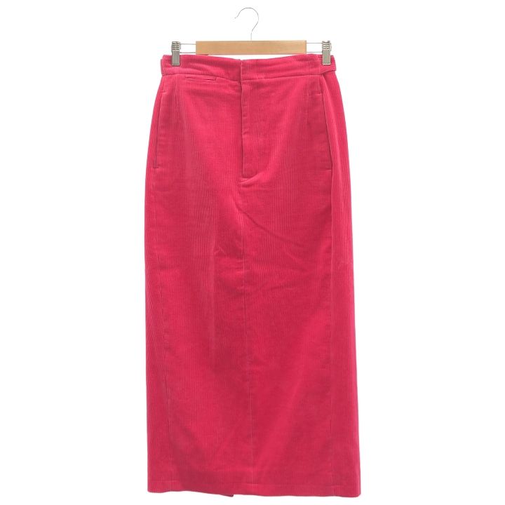 JANE SMITH (ジェーンスミス) CORDUROY STRAGHT SKIRT 21WSK-＃928L ピンク 38