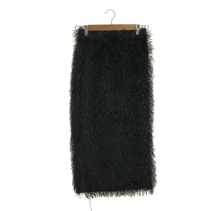 COUTURE D'ADAM (クチュールドアダム) フリンジスカート 24AW-030 ブラック 38