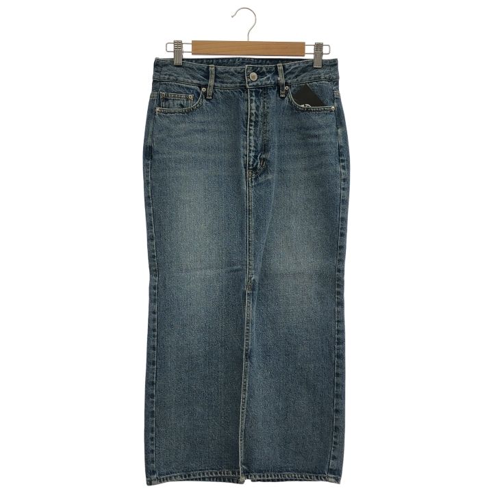 MUSE de Deuxieme Classe (ミューズドゥドゥーズィエムクラス) DENIM W Slit スカート 24060500404010 インディゴ 36