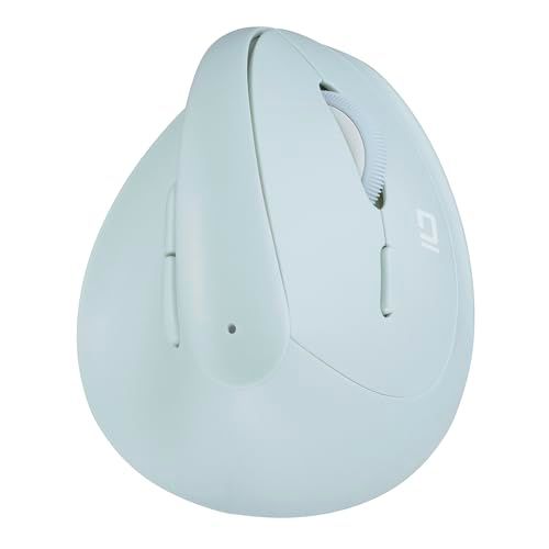 Digio2 ミニ エルゴノミクス ワイヤレス マウス 静音 5ボタン BlueLED ミントpms b6e2ad33