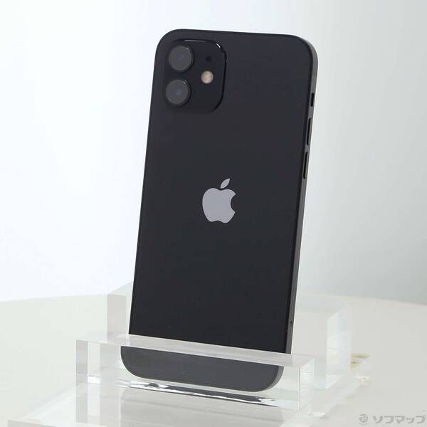 ソフマップ 〔中古品〕 iPhone12 64GB ブラック MGHN3J／A SIMフリー【377】