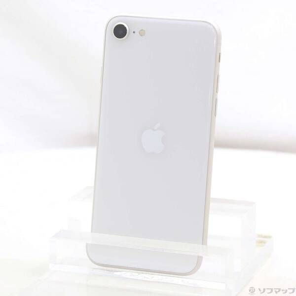 ソフマップ 〔中古品〕 iPhone SE 第3世代 64GB スターライト MMYD3J／A SIMフリー【377】