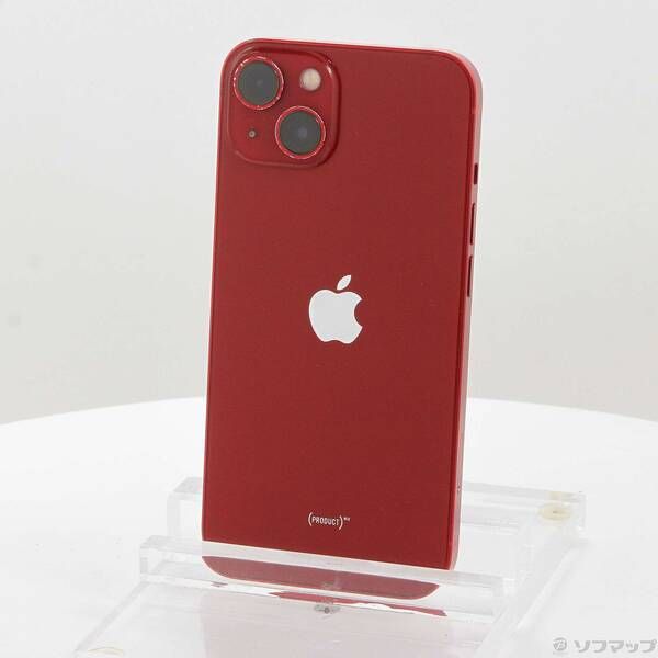 ソフマップ 〔中古品〕 iPhone13 128GB プロダクトレッド MLNF3J／A SIMフリー【377】