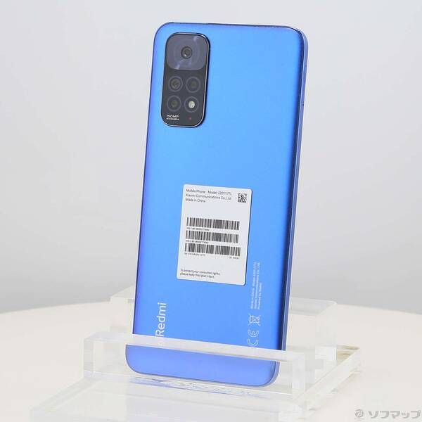 ソフマップ 〔中古品〕 Redmi Note 11 64GB トワイライトブルー 2201117TL SIMフリー【269】