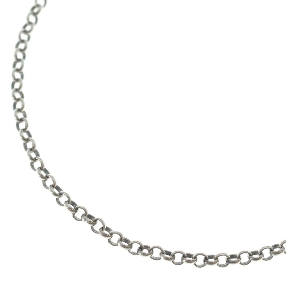 CHROME HEARTS (クロムハーツ) NECKCHAIN R16 ロールチェーンネックレス 16inch シルバー BCA082