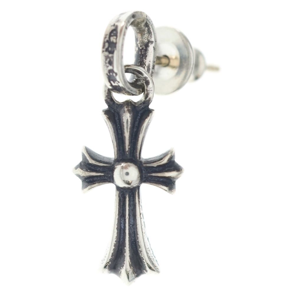 CHROME HEARTS (クロムハーツ) BBY F PPRCHN ベイビーファットクロス ドロップピアス シルバー BCA090