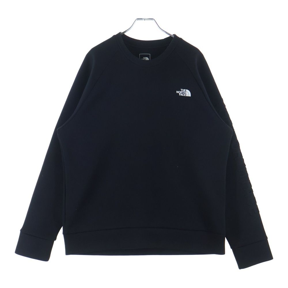 THE NORTH FACE (ザノースフェイス) テックエアー クルーネック プルオーバースウェット トレーナー ブラック NT62386