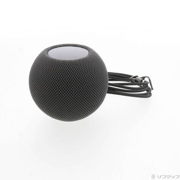 〔中古品〕 Pod mini スペースグレイ MY5G2J／A APPLE 〔中古〕HomePod mini MY5G2J/A スペースグレイ（中古保証1ヶ月