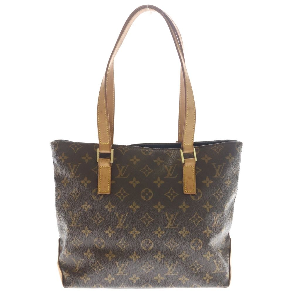 LOUIS VUITTON (ルイヴィトン) カバピアノ モノグラム ゴールド金具 トートバック ショルダーバッグ ブラウン M51148 VI0014