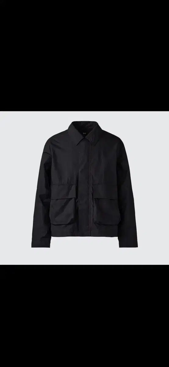 新品 UNIQLO U ルメール ショート コットン ブルゾン ジャケット ポケット