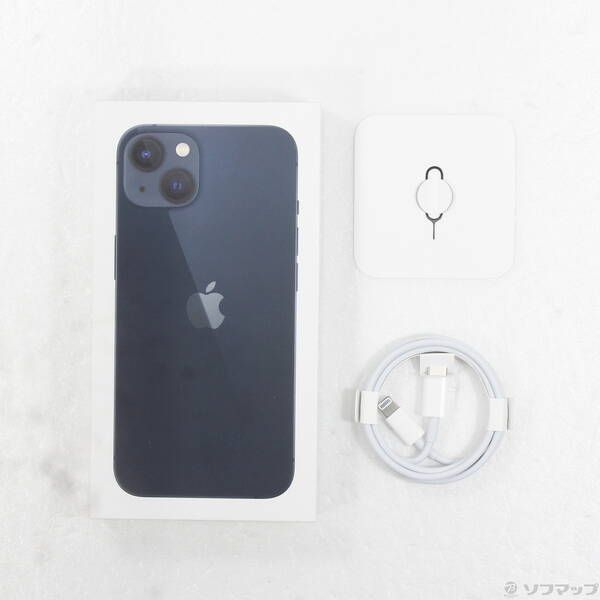ソフマップ 〔中古品〕 iPhone13 256GB ミッドナイト MLNH3J／A SIMフリー【269】